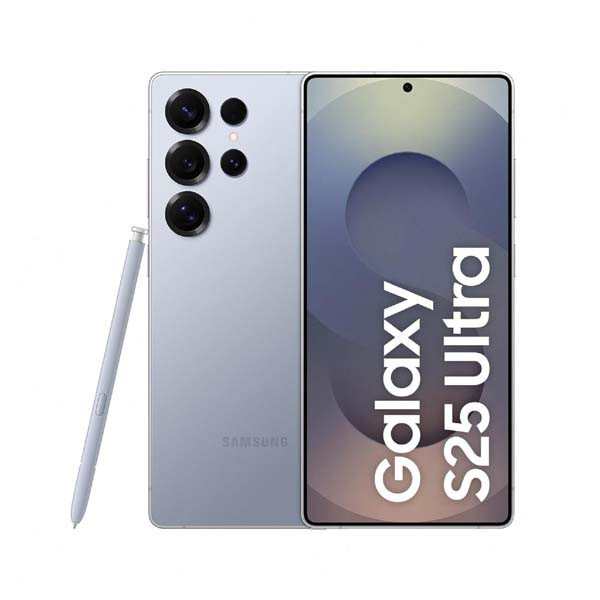 Samsung Galaxy S25 Ultra 5G Smartphone with Galaxy AI (Titanium Silverblue, 12GB RAM, 256GB Storage)