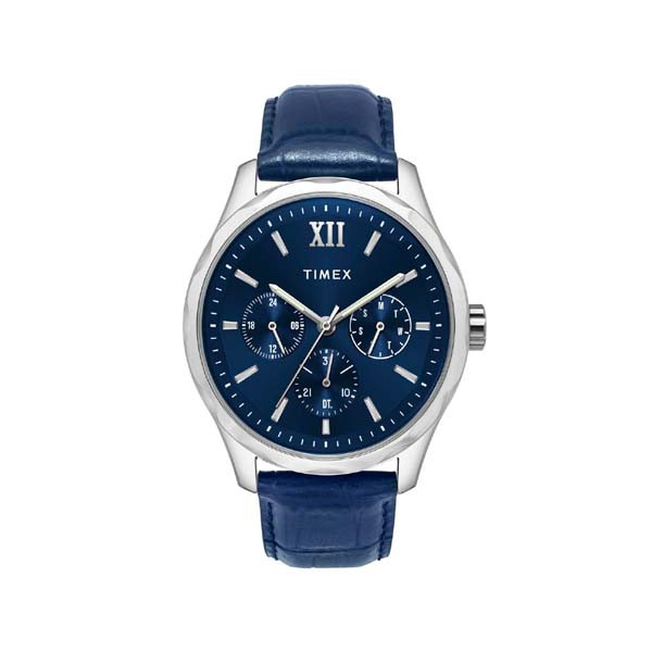 Timex Men Blue Round Dial Analog Watch (TW0TG7632)